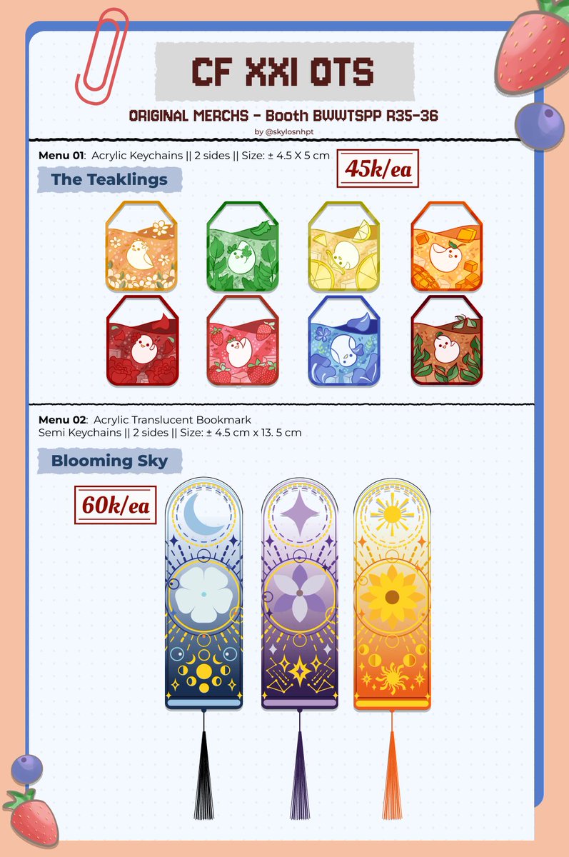 skylosnhpt's tweet photo. 💐 RT's are appreciated 💐
Putu's #cf21catalogue for OTS is finally here 🌟

🌻 BWWTSPP R35-36: Both Days 
🎟️ Originals and Original Characters 

#cf21 #comifuro21 #originalcharacter https://t.co/ioSDMsK6B2