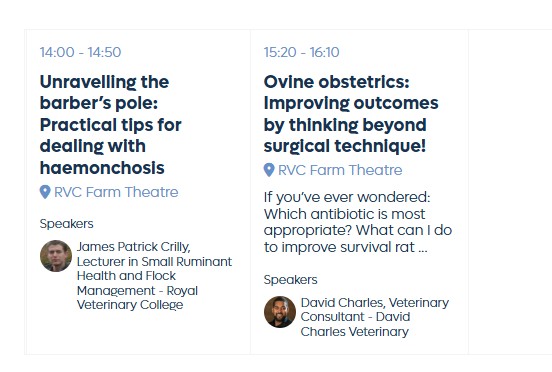 SheepVetsoc's tweet photo. **EVENT** @VetShow  2025 #vetshow #bvalive
Where: Excel London 
When: 20-21 November 2025
RVC  Farm Theatre stream on  Thu 20th Nov 2025, SVS members JP Crilly and @djccharles https://t.co/Jlz5URyYoT