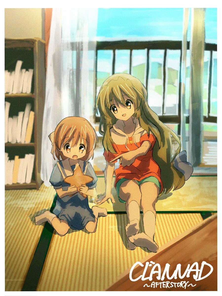 汐と風子ちゃん！#CLANNAD