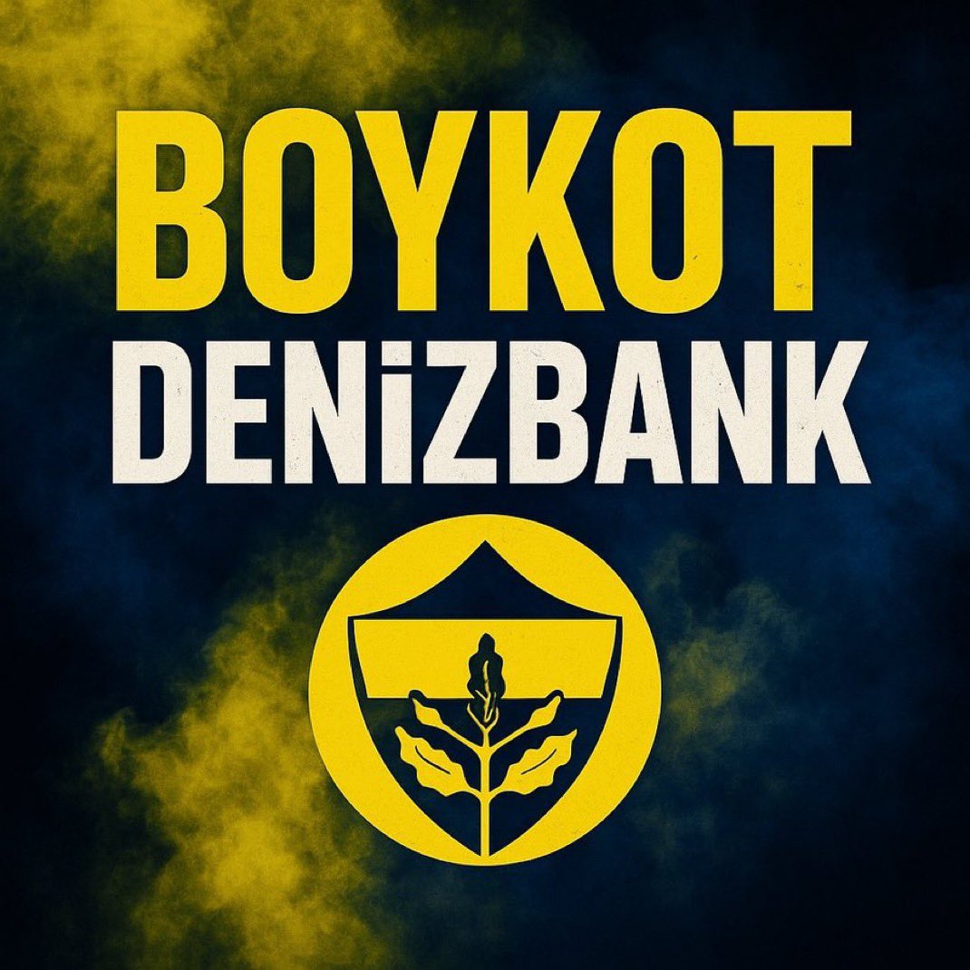 Tüm hesaplarımı kapattım.! Fenerbahçe ile uğraşanın çocuğu olmaz!!!! #DenizBankBoykot