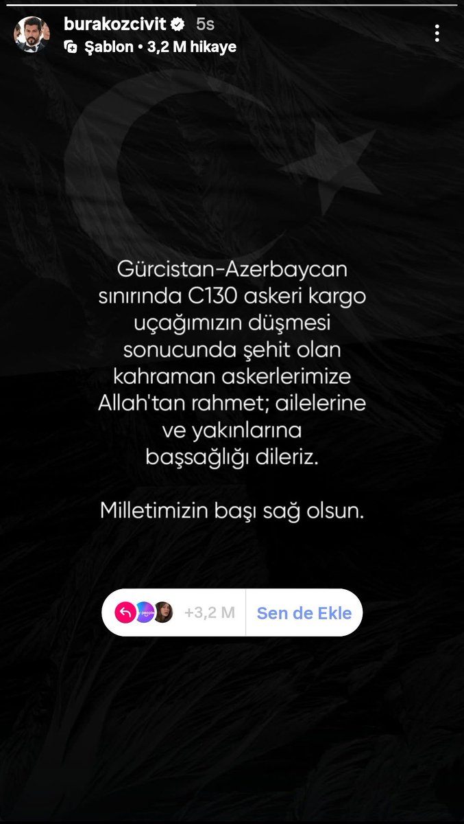 Başın sağolsun Türkiyem 🇹🇷