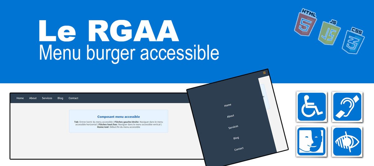 Apprenez à créer un menu burger accessible : inert, clavier et responsive pas à pas
RGAA (Accessibilité numérique)
fr.tuto.com/css/menu-burge…