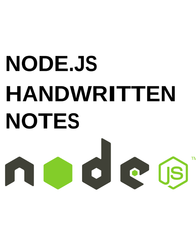 MayankKr0's tweet image. Node.js Basics to Advanced Handwritten Notes 📘 

To get it ✅ 

 1. Like and comment &apos;Node.js&apos; 
2. Repost 🌠 
3. Follow me so that I can dm.

#nodejs #frontenddevelopers