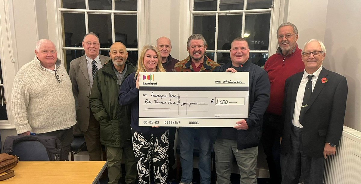 Huge thanks to the Lodge of Commerce who meet at Sindlesham Masonic Lodge for the £1,000 donation.

Fiona, our Fundraising Manager, was delighted to receive the cheque and have a tour of the lodge.

#donation #support #masons #grateful #homeless #charity #RdgUK