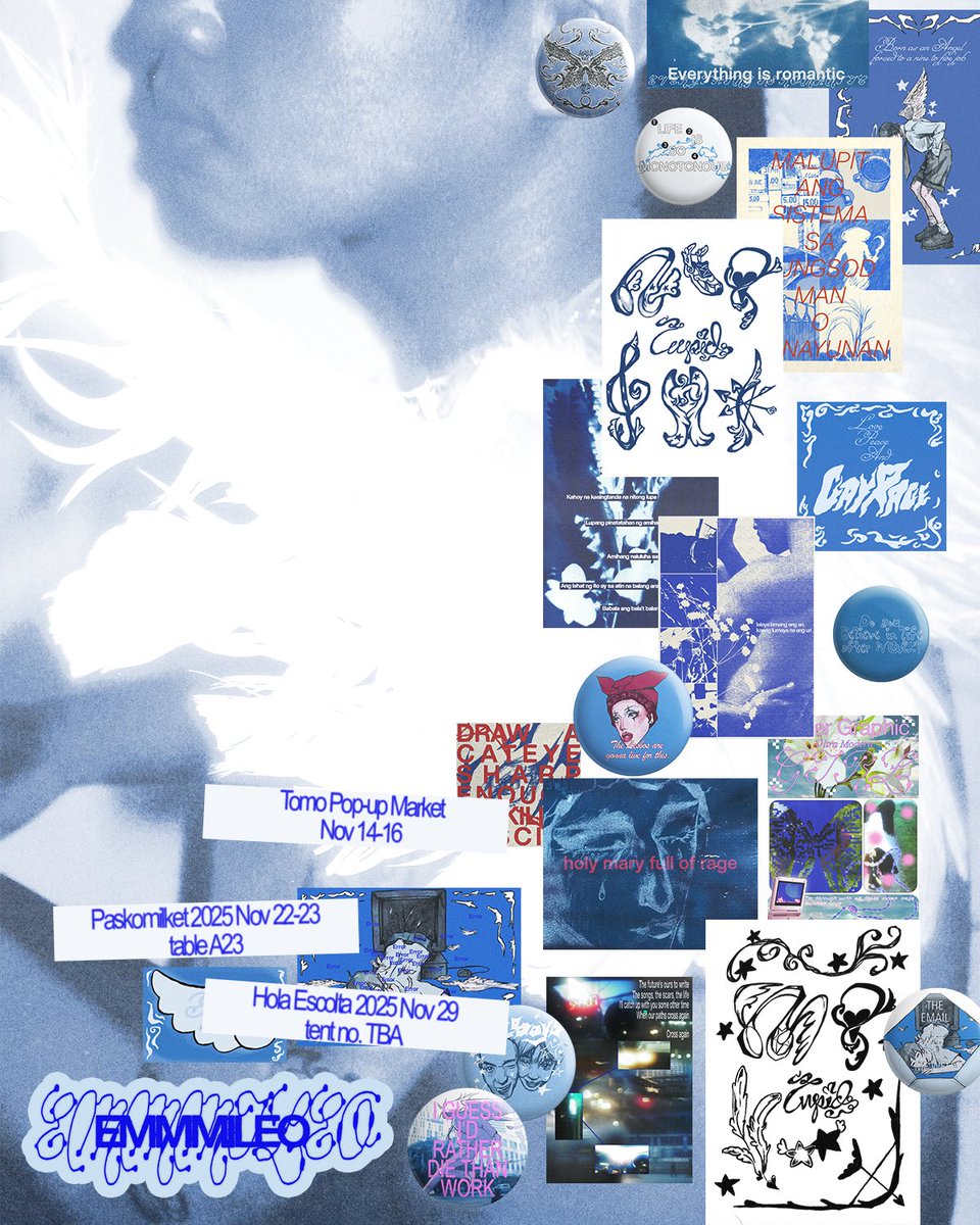 HELLO FRIENDS! &lt;333

Posting my catalog (+ new ones that are not yet posted) for my November events.

📌 <a href="/tomocoffeeph/">TOMO Coffee</a> #tomopopupmarket, at Tomo Adela, Nov 14-16 with a line up of amazinggg artists
🌀 Paskomiket 2025, SM Mega Megatrade Hall 2, Table A23 with <a href="/sznseth/">seth ☀️</a> +++