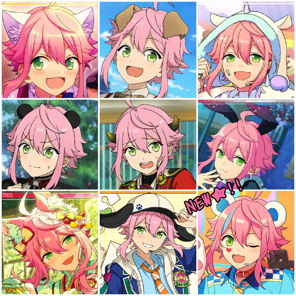 姫宮桃李お耳(1角だけど)大集合…🩷 何でもなれるよ…!!可愛い…🩷💭