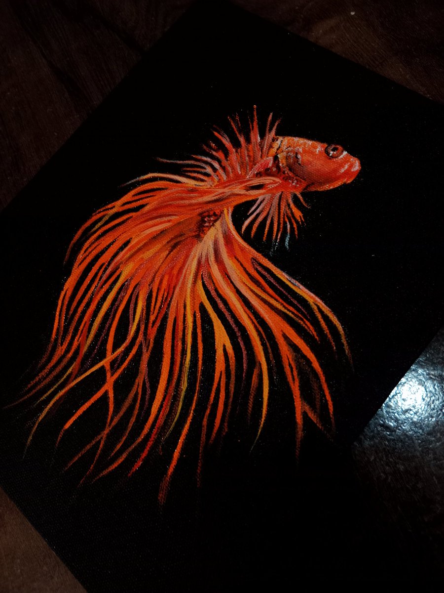 iamonlyAK's tweet image. The longer we linger, the more hues emerge, nothing alive is ever just one shade.
#acrylic #loveInProgress