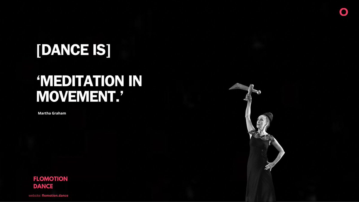 Martha Graham was an American modern dancer and choreographer, who revolutionised the art of dance in the 20th century. 

She developed a unique dance technique based on "contraction and release".

#MoveWithMindfulness #EcstaticEnergies #SustainableGrooves #RhythmsOfTheSoul