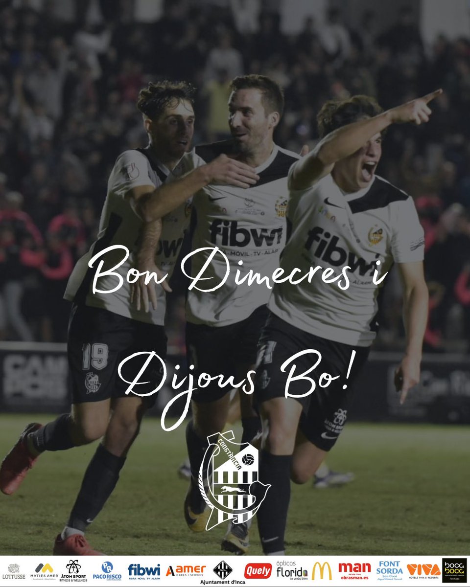 Setmana gran a Inca!

Des del CE Constàcia vos desitjam un bon Dimecres i Dijous Bo!

Molts d’anys inquers i inqueres! 🤍🖤

#CreixemAmbTu