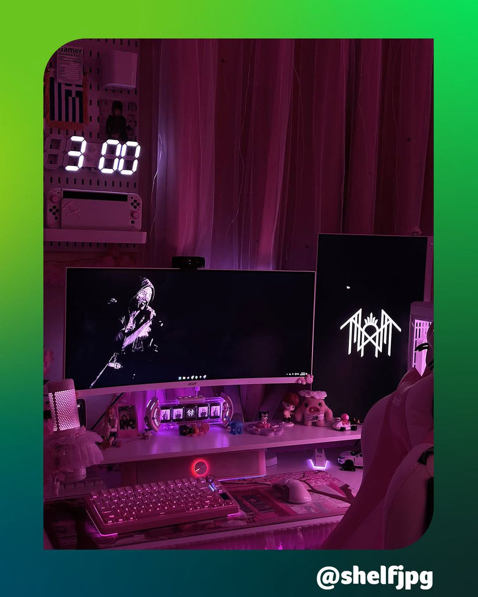 ⚡Améliorez votre setup !

On adore la photo de Shelfjpg sur Instagam avec son #AcerNitroXZ306C en mode pleine puissance.

#AcerSpotted