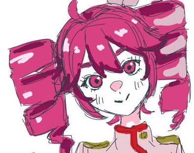 omisoshirutan's tweet image. 前に絵茶で描いたなんか太眉になっちゃったテトさん好き