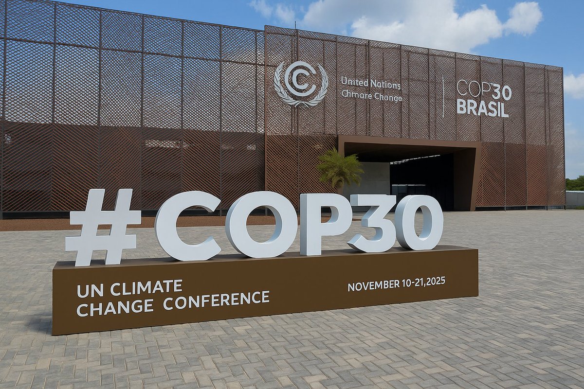 The UN Climate Change Conference #COP30 kicked off on November 10 in #Belém, #Brazil.

Bringing together world leaders, innovators, and advocates to take action for a sustainable future.
#COP30 #ClimateAction #Sustainability #RenewableEnergy