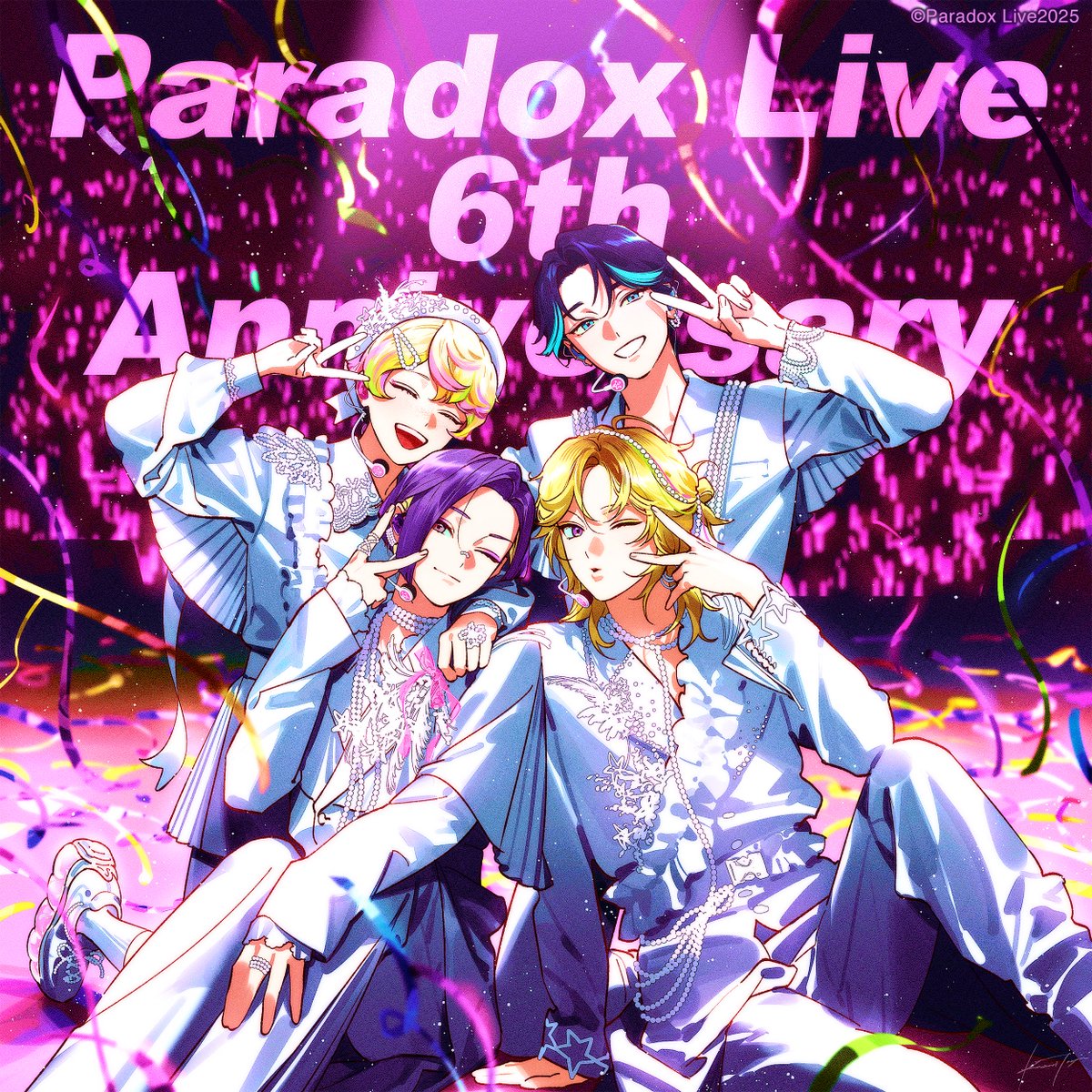 𝑷𝒂𝒓𝒂𝒅𝒐𝒙 𝑳𝒊𝒗𝒆 𝟔𝒕𝒉 𝑨𝒏𝒏𝒊𝒗.
━━━━━━━━━━ ⊹ ₊𖦏

㊗パラライ6周年
お祝いイラスト公開!!

風李たゆ(<a href="/kazari_tayu/">風李たゆ</a>)さんより
描き下ろしのVISTYをお届け⭐️

#パラライ