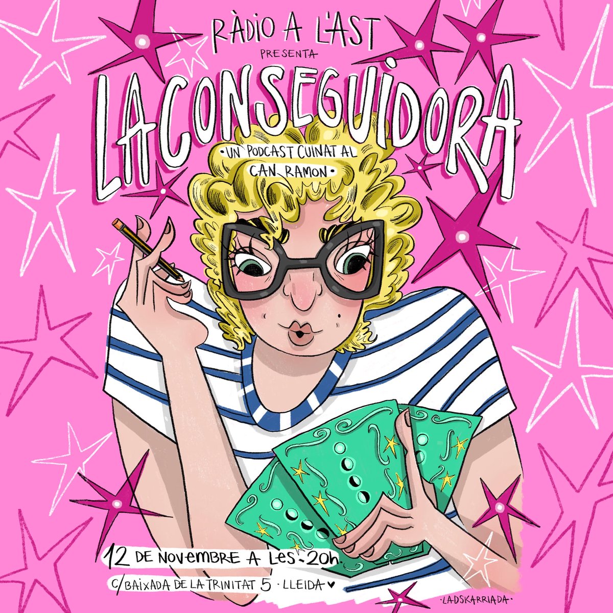 Aquesta tarda de dimecres, a les 20h, estarem al Can Ramon amb la Iol! 

Venirseeee!!

Cartell fet per <a href="/dskarriada/">dskarriada</a> :)