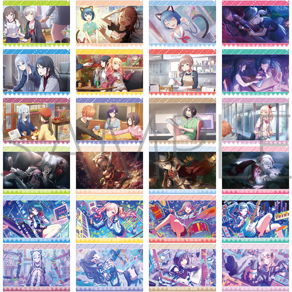 プロセカ　クリアファイル　ビビバスまとめ売り(25枚) 🌟絶賛予約受付中⭐️／ 「#プロセカ」クリアファイル／vol.29 発売日