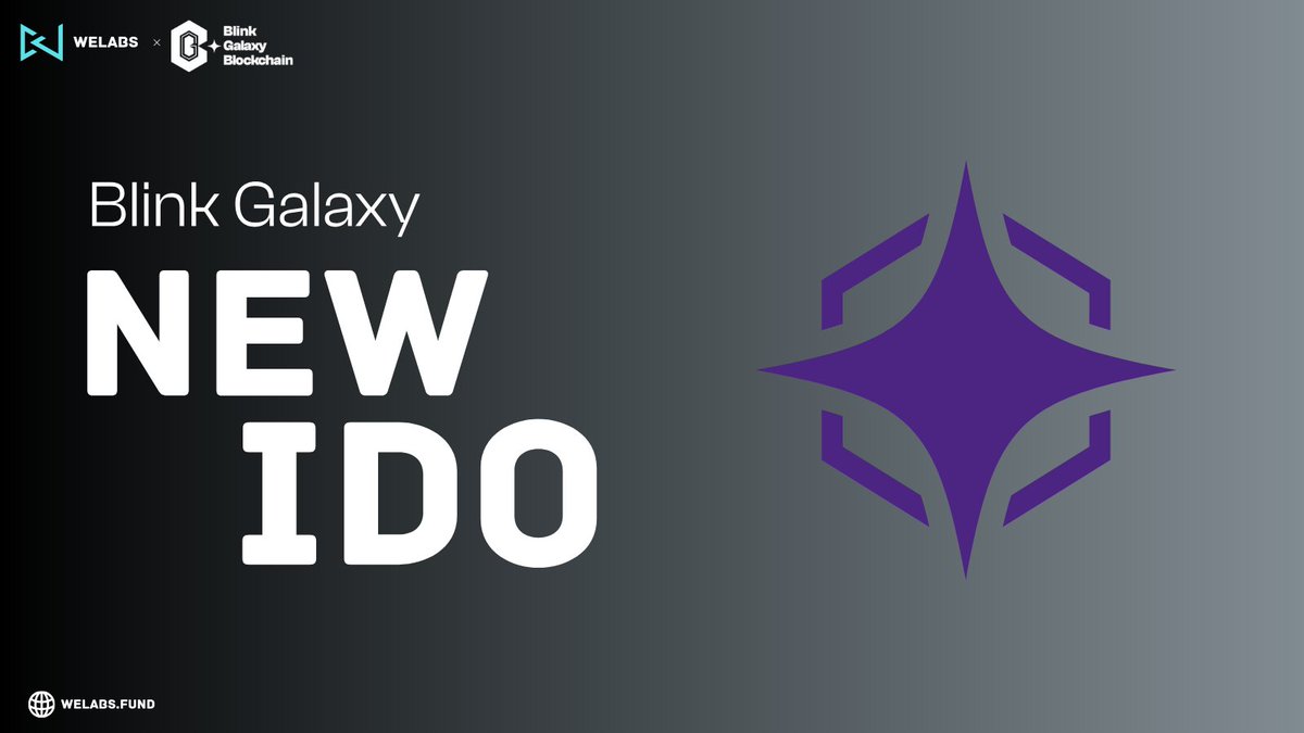 welabs_vc's tweet image. New IDO on WeLabs: @_BlinkGalaxy_ 

Start Time: 13 November,12.00 UTC

Project Overview

Blink Galaxy is a Web3 gaming stack coordinating rewards, fees, governance, and partner incentives across multiple titles, all with instant, gas-free, and seamless onboarding via Blink…