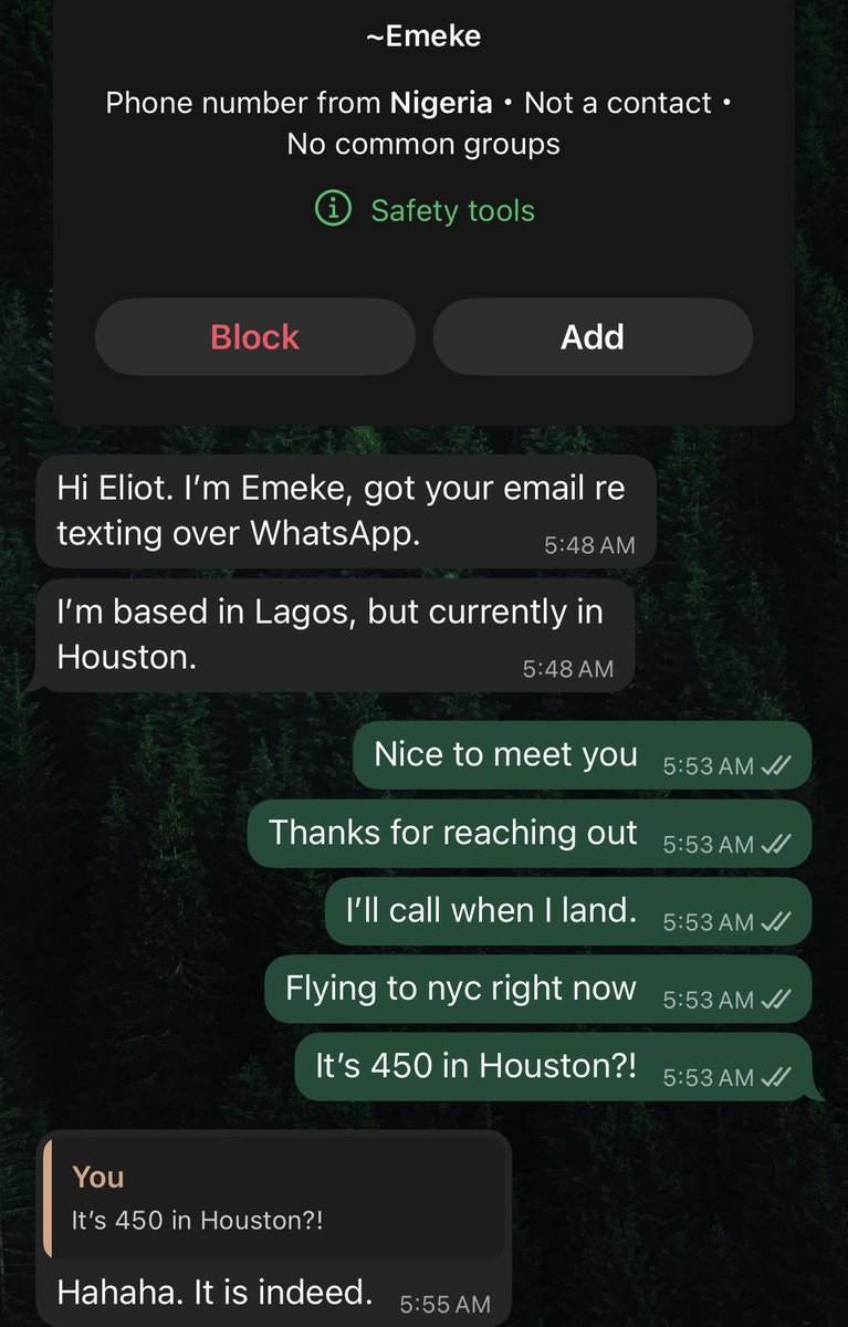 Nigerians set the pace for global entrepreneurs. Impossible not to be energized by this kinda founder.