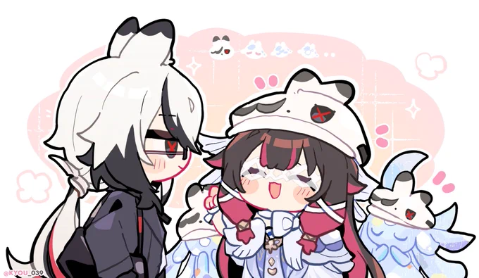 うさちゃんが増えたよ! #原神 #GenshinImpact #arlebina