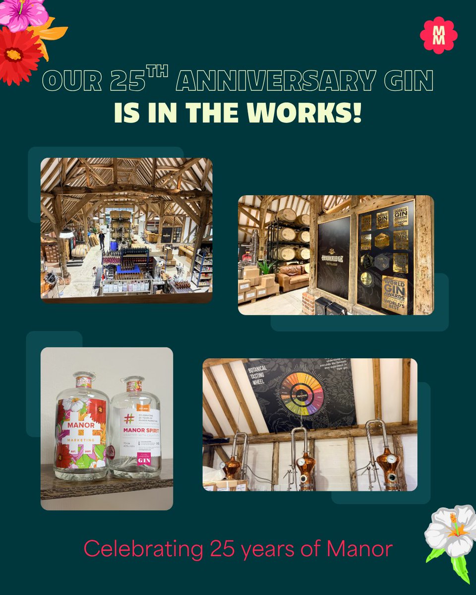 manormarketing's tweet photo. We’re getting ready to celebrate 25 years of Manor Marketing - and yes, our signature Manor Gin is making a return for the occasion.

#ManorMarketing25 #ManorSpirit #ManorGin #25Years https://t.co/KDa0Wnpevm