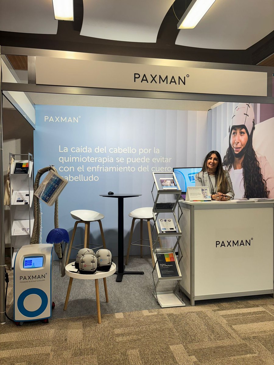 scalpcooling's tweet image. Join Begoña and Michael today at #SEOM25!

Visit the team at stand 7 to talk all thing chemotherapy side effect management. Find out more about this years conference here: paxmanscalpcooling.com/events/socieda…

#ChangingTheFaceOfCancer #ScalpCooling