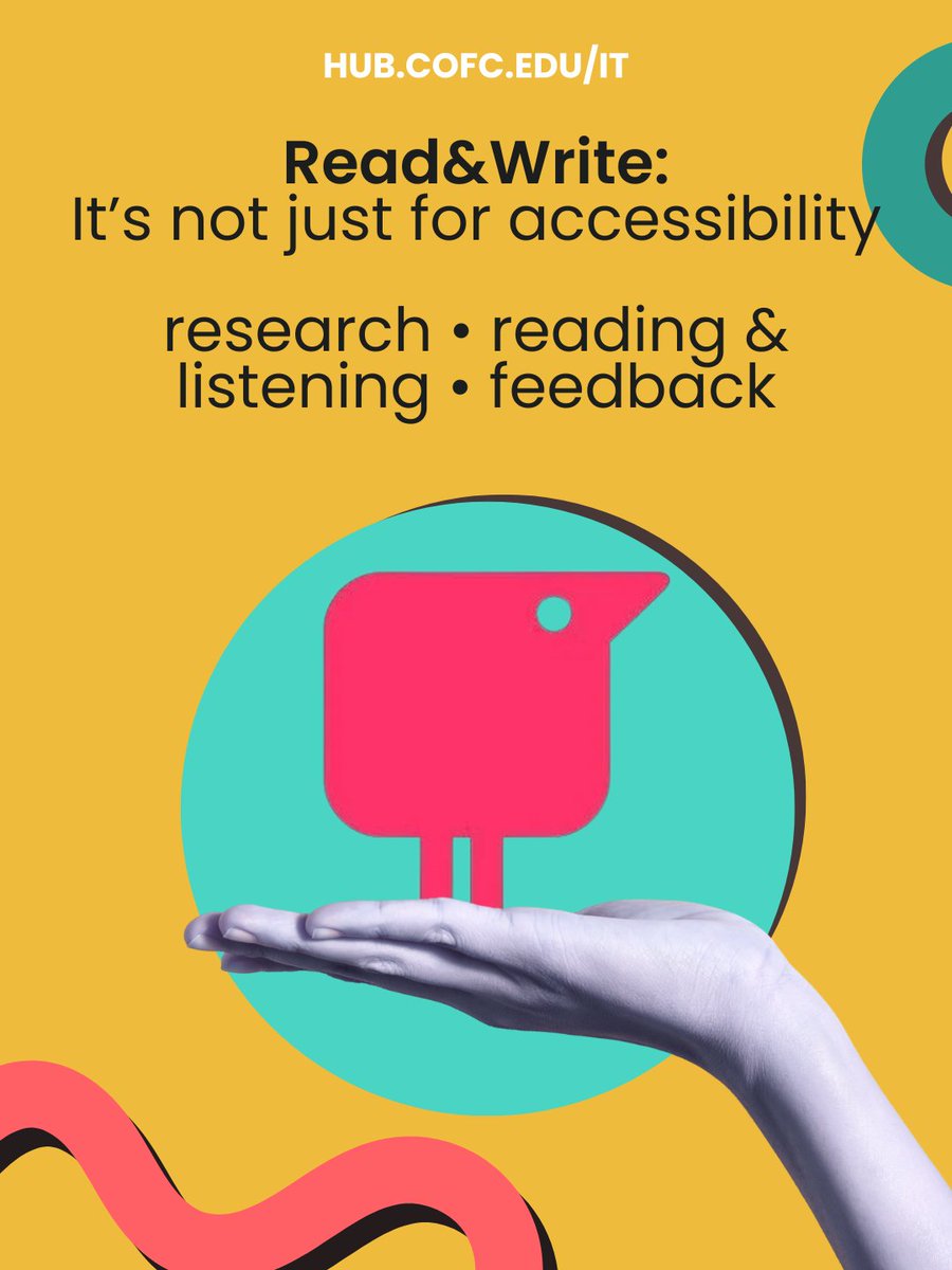 Did you know Read&amp;Write isn’t just for students? It’s a powerful tool to enhance accessibility, communication, and productivity for faculty and staff as well.
Empower your teaching, communication, and workflow with Read&amp;Write!
loom.ly/FkdOxm8