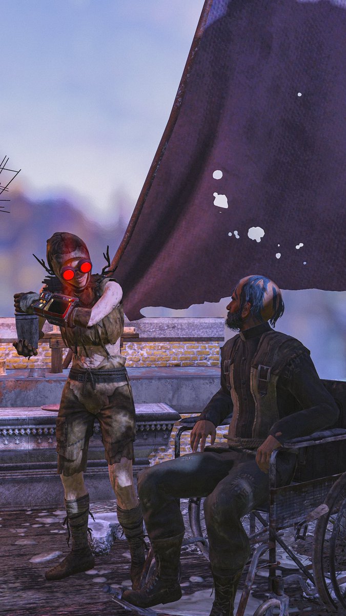 Alright Charles, what kind of drink you feelin? #Fallout76 <a href="/Fallout/">Fallout</a>