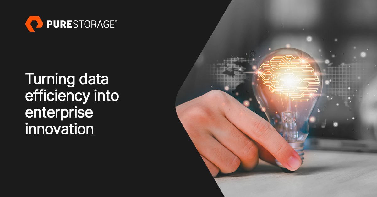 PureStorageIN's tweet image. Smarter data economics turns efficiency into opportunity by cutting costs, simplifying operations, and reinvesting in innovation that drives lasting growth. 

Make your data work smarter and efficiently: sl1nk.com/Ost6F 

#DataEconomics #CostOptimization