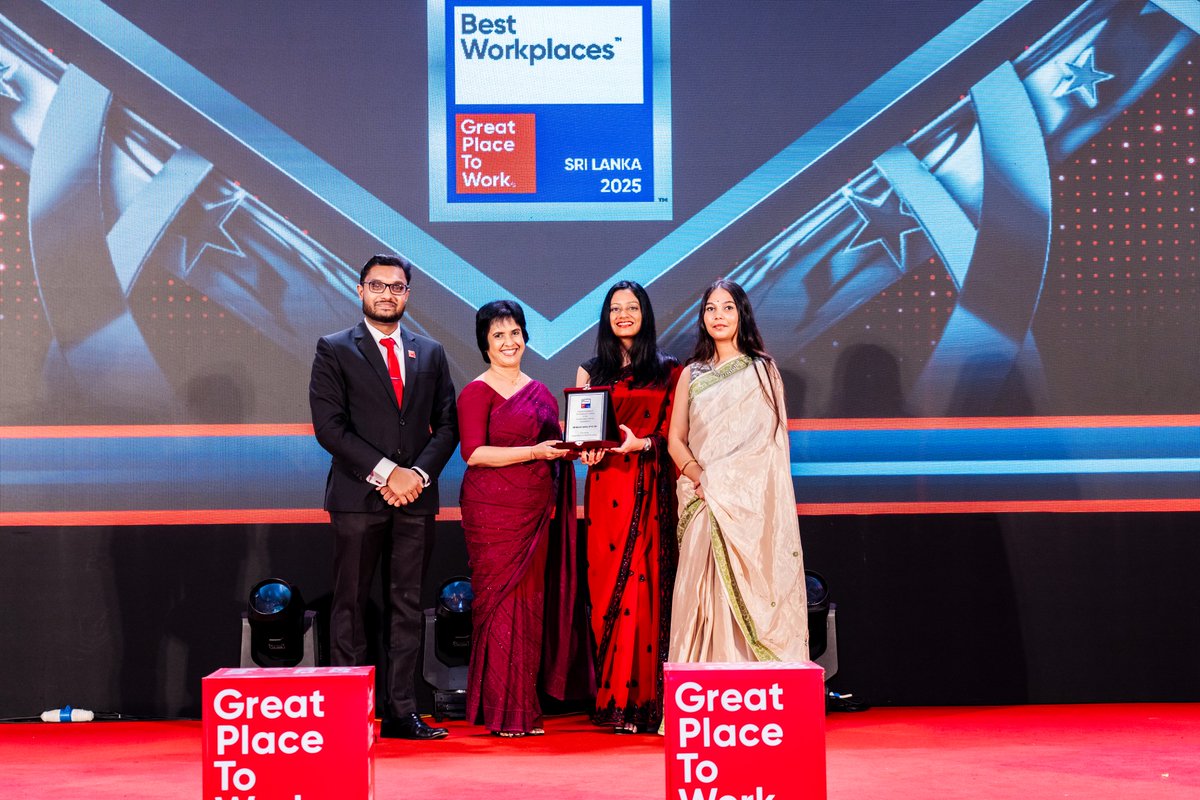 MauriBaking's tweet image. AB Mauri Lanka ranks #62 on the Best Workplaces in Asia™ 2025 list by Best Workplaces in Asia™ 2025, placing among the Top 100 in Asia (SME category).
A recognition shaped by 3.2M+ employee voices across the region.
#BestWorkplacesAsia #ABMauriLanka #GreatPlaceToWork