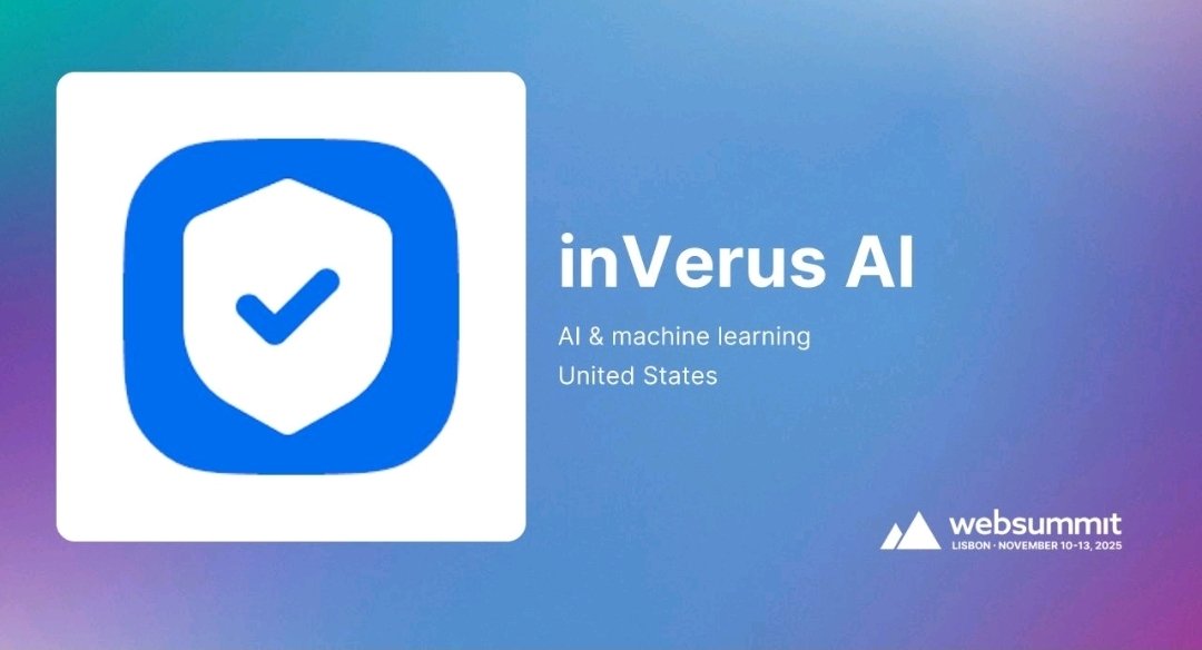 🚀 Excited to attend <a href="/WebSummit/">Web Summit</a> this week in Lisbon with inVerus AI - Know Who's Real (<a href="/know_whos_real/">Know Who's Real</a> ) , as part of the ALPHA Startup program.

We're here as a featured startup, showcasing our mission:
 👉 Know Who’s Real. Know What’s Real.
 👉 Building the Online Trust Score —