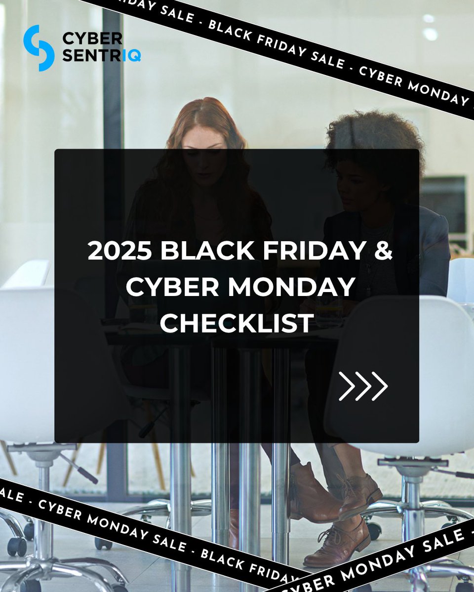 CyberSentriq1's tweet image. The golden rule this holiday season: If it is too good to be true, it probably IS a scam. Stop. Think. Protect yourself.

What are your top tips for staying cyber-safe? Share in the comments 👇

#CyberMonday #CyberSecurityTips #BlackFridaySafety