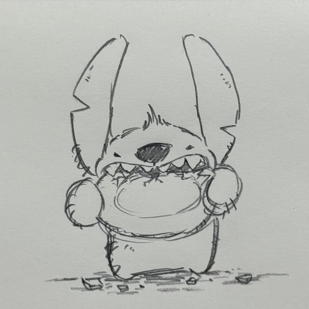 3559dai's tweet image. お皿も食べるスタイル