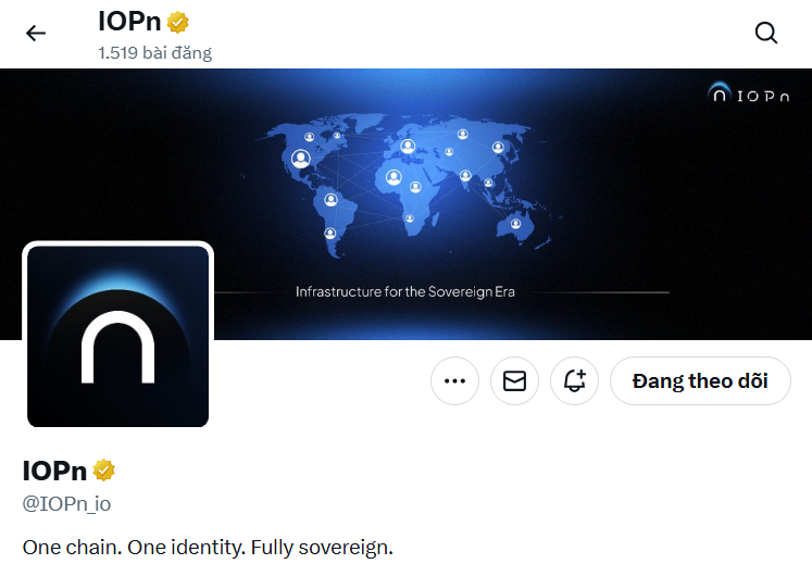 NguyenDoHoangNa's tweet photo. Chào anh em @xeetdotai , hôm nay chúng ta sẽ tìm hiểu về @IOPn_io , 1 layer1 , cách hoạt động và làm testnet để hy vọng có 1 đợt airdrop lớn lớn trong mùa down nhe ae, Let's go 
Nhận định về Testnet của @IOPN_io
Mình đã tìm hiểu kỹ về testnet của IOPn (hay còn gọi là OPN Chain) qua các bài đăng trên X từ tài khoản 
@IOPN_io và một số nguồn web đáng tin cậy.
 Đây là một dự án Layer-1 blockchain tập trung vào danh tính kỹ thuật số (digital identity), token hóa tài sản thực tế (RWA - Real-World Assets), và cơ sở hạ tầng chủ quyền (sovereign infrastructure). 
Testnet chính thức ra mắt vào khoảng cuối tháng 10/2025 (cụ thể là ngày 30/10), và đến nay (12/11/2025), nó đã chạy được khoảng 2 tuần. Mình sẽ tóm tắt nhận định một cách khách quan, dựa trên dữ liệu thực tế từ cộng đồng và các chỉ số.
1. Tổng quan về Testnet
•Mục tiêu chính: Testnet của IOPn nhằm kiểm tra khả năng mở rộng (scale), tốc độ giao dịch cao (hơn 10.000 TPS với thời gian xác nhận dưới 1 giây), và tính bảo mật của mạng L1. Nó nhấn mạnh vào việc xây dựng "one chain, one identity" – một hệ thống nơi danh tính và danh tiếng (reputation) của người dùng được xây dựng on-chain qua các hoạt động như swap token, claim badge, và tham gia task.
•Cách tham gia:
•Claim token testnet $OPN miễn phí (2 token mỗi 24h) qua faucet: https://t.co/LlseCw5LHh.
•Mint Genesis n-Badge (huy hiệu dành cho early tester): https://t.co/UzSVK4M2Fd – đã có hơn 1.3 triệu badge được claim chỉ sau 1 tuần.
•Thực hiện swap trên DEX testnet: https://t.co/gfgYhIultv.
•Hoàn thành task trên https://t.co/0wem6lIOYT để kiếm điểm REP (reputation points), có thể dùng cho airdrop tương lai.
•Explorer và RPC: Bạn có thể theo dõi giao dịch tại https://t.co/kILWHcT0C4 (Chain ID: 984).
Testnet được triển khai theo giai đoạn để đảm bảo ổn định, với các tính năng mới như swap live từ ngày 6/11.
2. Chỉ số hiệu suất và cộng đồng (dựa trên dữ liệu đến 7/11/2025) Dưới đây là bảng tóm tắt các milestone nổi bật từ bài đăng của 
@IOPN_io :
Chỉ sốGiá trị (sau 1 tuần)Nhận xét
Tổng giao dịch (Transactions)6.8M+Tăng trưởng mạnh, chứng tỏ hoạt động sôi nổi từ người dùng.
Số ví hoạt động (Wallet addresses)4.7M+Rất ấn tượng, cho thấy sự tham gia rộng rãi, không chỉ từ "farmer" mà còn từ developer và tester nghiêm túc.
Genesis n-Badge claimed1.3M+Badge dành riêng cho early contributor, giúp xây dựng cộng đồng cốt lõi.
Lượt tương tác task (https://t.co/0wem6lIOYT)Hàng nghìn (ước tính từ replies)Nhiều task mới như social challenge và swap đang được cập nhật liên tục.
Nguồn: Các post từ  @IOPN_io
3. Nhận định tích cực
•Tăng trưởng nhanh chóng: Chỉ sau 1 tuần, testnet đã đạt hàng triệu giao dịch và ví, vượt xa nhiều dự án L1 mới. Cộng đồng trên X rất năng động, với hàng nghìn likes/reposts cho các update (ví dụ: post launch testnet có 15k likes và 21k reposts). 
@IOPn_io Điều này cho thấy sự hứng thú thực sự, không chỉ từ "low-value farmers" mà từ những người dùng chất lượng cao (như developer muốn test infra cho app). 
@IOPn_io Tập trung vào user và reward: Hệ thống REP points và badge khuyến khích tham gia lâu dài, với tiềm năng airdrop $OPN. Các task đơn giản (claim token, swap) dễ tiếp cận, nhưng có chiều sâu (xây dựng reputation on-chain). Nhiều nguồn web coi đây là cơ hội tốt cho airdrop hunter. 
Đội ngũ  @IOPN_io phản hồi nhanh với cộng đồng, thêm feature mới (như swap) mà không gây lag. Họ nhấn mạnh "military-grade infrastructure" với hardware security modules, phù hợp cho RWA và identity app. 
Tiềm năng dài hạn: Là dự án từ Ras Al-Khaimah (UAE), hợp tác với RAK DAO, IOPn nhắm đến việc bridge real-world và digital, rất phù hợp với xu hướng RWA đang hot năm 2025.
4. Nhận định hạn chế (dựa trên quan sát)
•Chưa có feedback sâu từ dev: Hầu hết ý kiến hiện tại là từ marketer và cộng đồng X, chưa thấy nhiều review kỹ thuật từ developer về gas fee, latency, hay integration (có thể vì testnet còn mới). Một số post đề cập đến "stress test" sắp tới, nên có thể sẽ có thêm data. 
@IOPn_io Rủi ro airdrop farming: Như nhiều testnet khác, có thể thu hút sybil attack (tài khoản giả), dù đội ngũ có badge để phân biệt early user. Không có báo cáo scam, nhưng luôn cẩn thận với wallet connect. 
Phụ thuộc vào roadmap: Testnet đang ở giai đoạn đầu, mainnet chưa rõ timeline. Nếu không duy trì momentum, có thể mất heat so với các L1 khác như Solana forks.
5. Kết luận và lời khuyên 
Tổng thể, testnet của @IOPn_io là một khởi đầu rất hứa hẹn – với tăng trưởng ấn tượng, cộng đồng nhiệt huyết, và focus rõ ràng vào utility thực tế (identity + RWA). Nếu bạn là dev hoặc airdrop hunter, đây là lúc nên join để farm REP points và test swap (dễ kiếm badge và token free). Điểm số chủ quan của mình: 8.5/10 cho giai đoạn hiện tại, có tiềm năng lên 9+ nếu mainnet smooth.