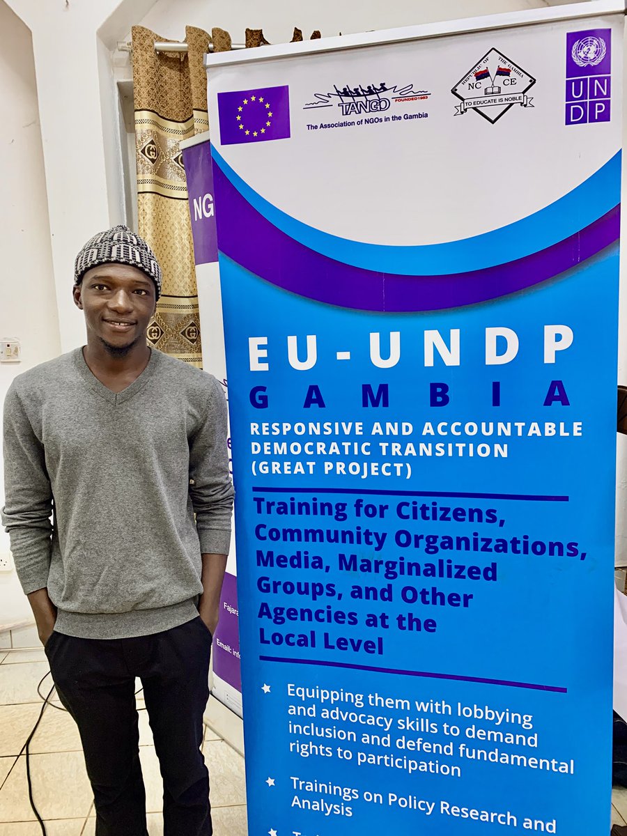 YahyaKrubally's tweet photo. We had meaningful and heartfelt discussions with Uncle Madi and Uncle John Njie on policy research and analysis; lobby and advocacy to demand inclusion and defend fundamental human rights etc hosted by TANGO under the Great Project 

#localgovt
#inclusion
#UNDP #GreatProject https://t.co/8D23KU7JBu