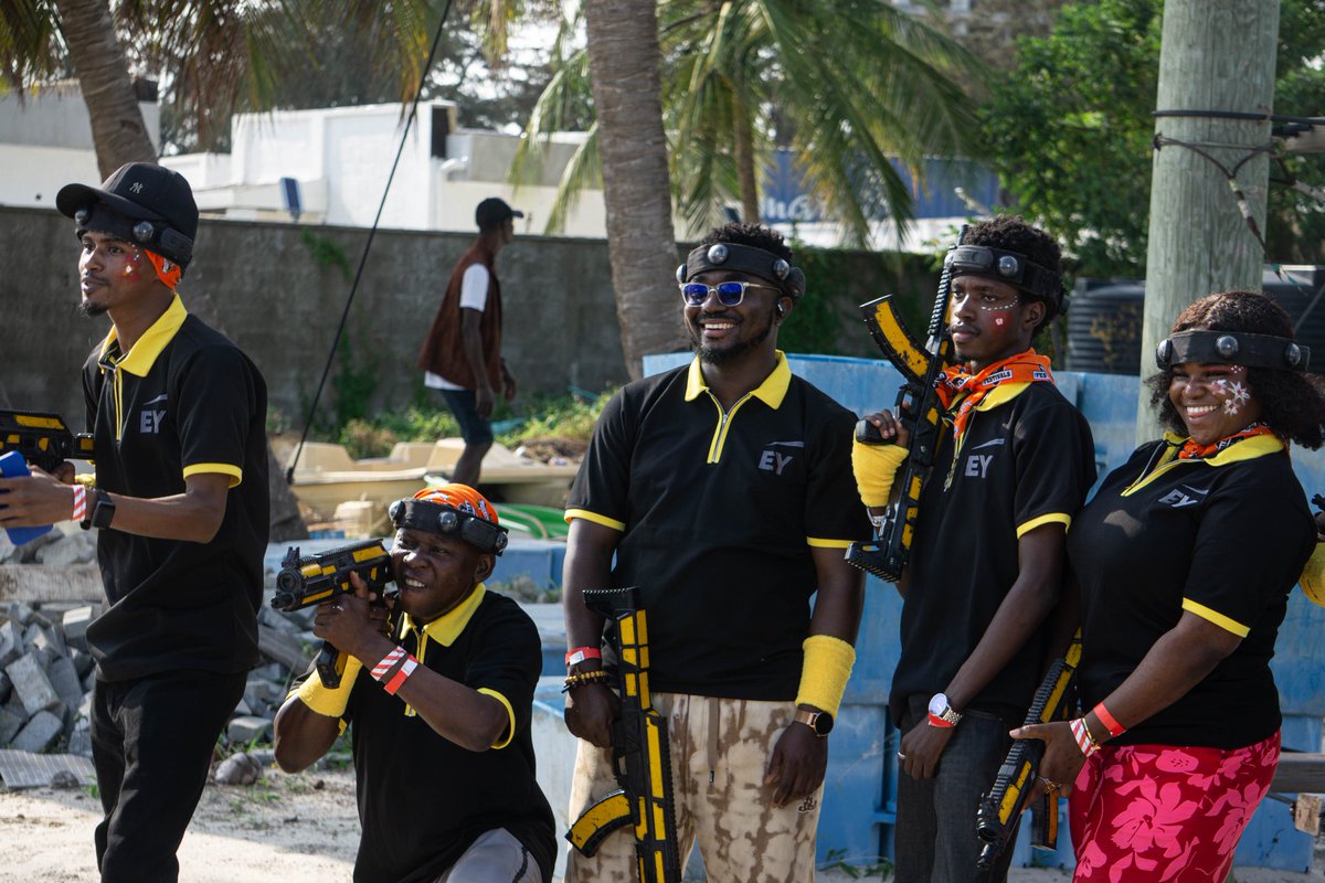 L3Hub's tweet image. Experience the thrill of teamwork and strategy at Lekki Leisure Laser Tag Arena. 💥

Designed for groups, team-building, and pure fun. Our arena combines lights, fog, and excitement for an unforgettable experience. 🌴💙

Book your next adventure today at Lekki Leisure.