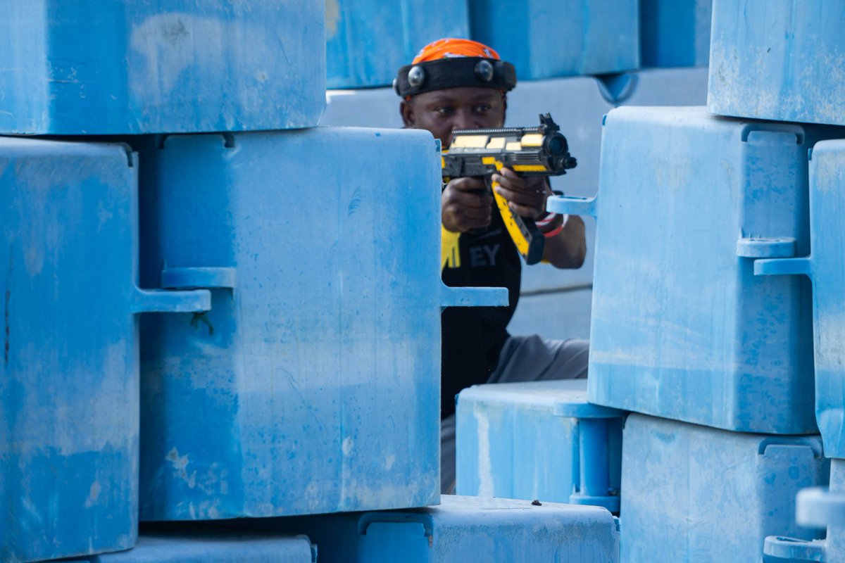 L3Hub's tweet image. Experience the thrill of teamwork and strategy at Lekki Leisure Laser Tag Arena. 💥

Designed for groups, team-building, and pure fun. Our arena combines lights, fog, and excitement for an unforgettable experience. 🌴💙

Book your next adventure today at Lekki Leisure.