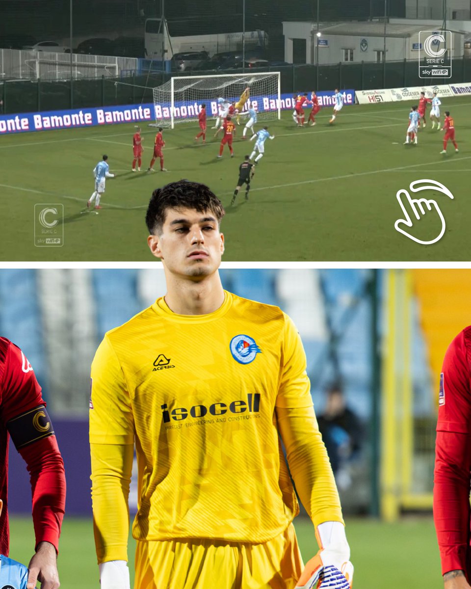 seriecofficial's tweet photo. 𝙎𝙪𝙥𝙚𝙧𝙢𝙖𝙣 Facchetti alza la saracinesca, para un rigore e protegge i pali in maniera 𝙨𝙪𝙥𝙚𝙧 🦸🏻‍♂️🧤

#CdiClasse #SerieCSkyWifi https://t.co/6vTOz5QMyW