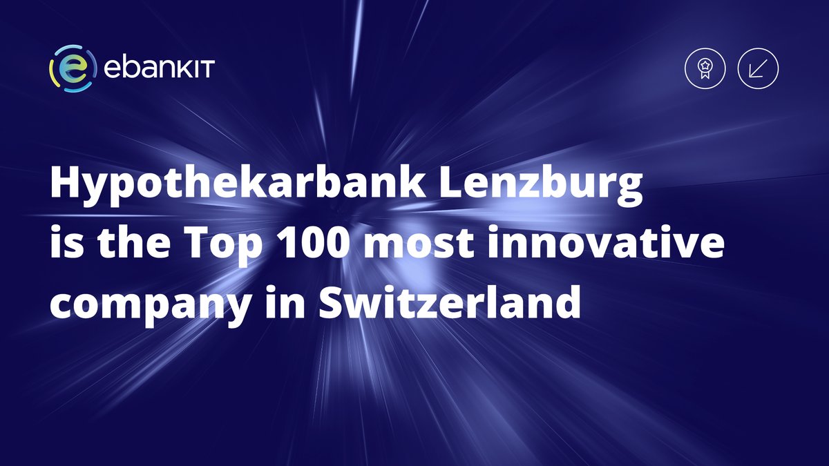 e_bank_it's tweet image. Thrilled to see our partner @HypiLenzburg recognized by @BILANZ as one of Switzerland’s Top 100 Most Innovative Companies!
Innovation in Swiss banking isn’t just for the big players. We’re proud to support their journey to digital banking excellence.
#innovation #fintech #ebankit