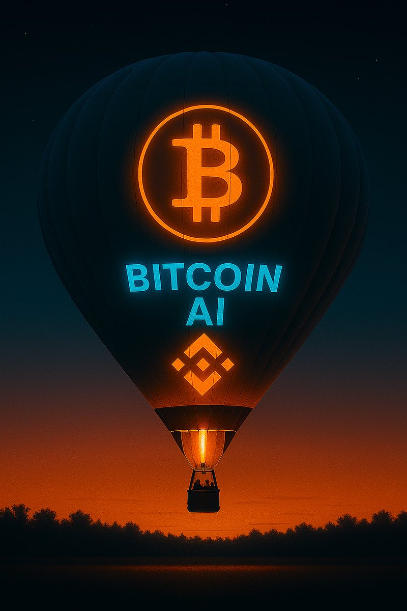🚀 The bullrun is coming.
Bitcoin AI is about to take off like never before.
The fusion of Bitcoin’s power and artificial intelligence has begun.
🔥 Get ready — the future starts now…
💫 This is only the beginning of our story. #BitcoinAI 🧠💰