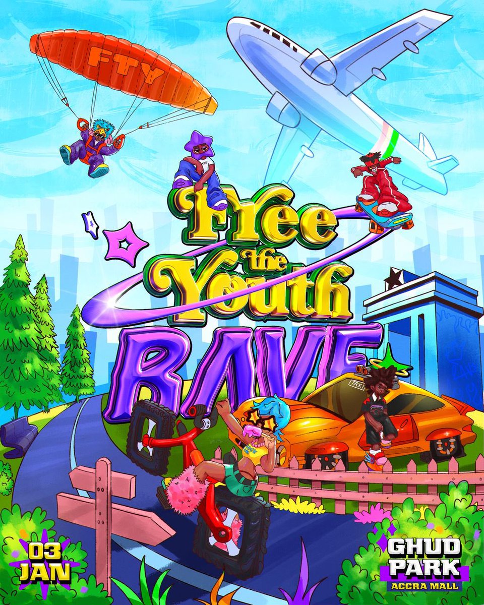 Free The Youth turns 10. Let’s celebrate the brand well 🎉

 #FTYRave