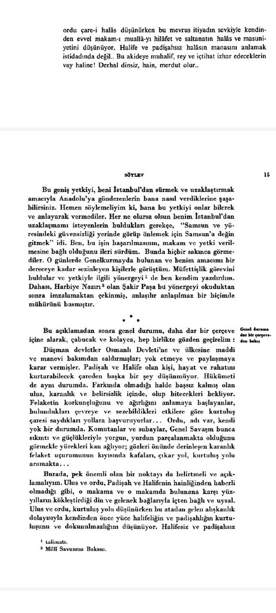 NUTUK VE TENAKUZLARI

İki gündür malûm Furkan kardeşimizin başına gelen elem verici Hadise yüzünden ara vermek zorunda kaldığımız yakın tarih yazılarımıza yeniden devam edelim. Bu kez de yerseniz Türk'ün ulu basbuğunun Nutkundaki çelişkilerinden bahsedelim.

Paşa Samsun'a çıktım