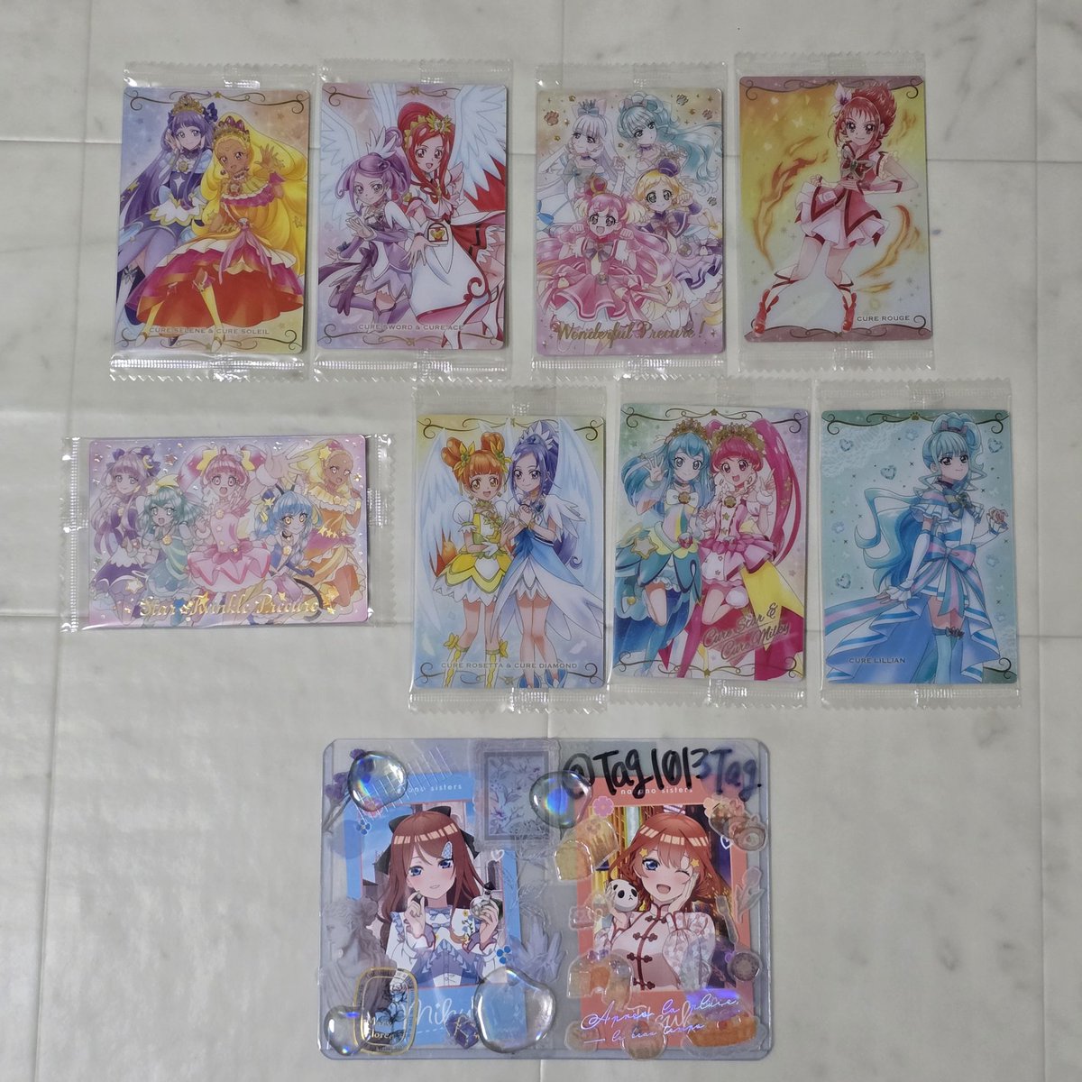 Tag1013Tag's tweet photo. 【交換希望】プリキュア ウエハース ステッカー シール

【譲】 1枚目（新品未開封）

【求】1枚80円＋送料
※4枚〜の買取でお願い致します。

・郵送交換希望
・フリマでの取引可能
（手数料プラス）

検索からでも気軽にご連絡お待ちしております。 https://t.co/RznDa2ex2n