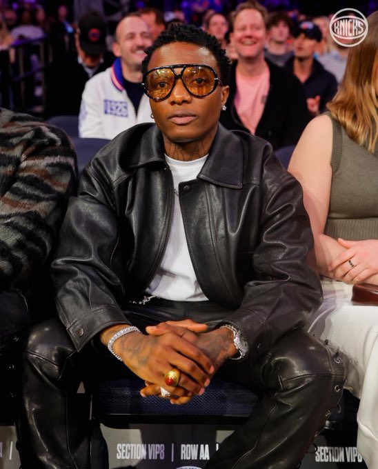 This ring wey Wizkid wear so na only NBA legend dey wear am.