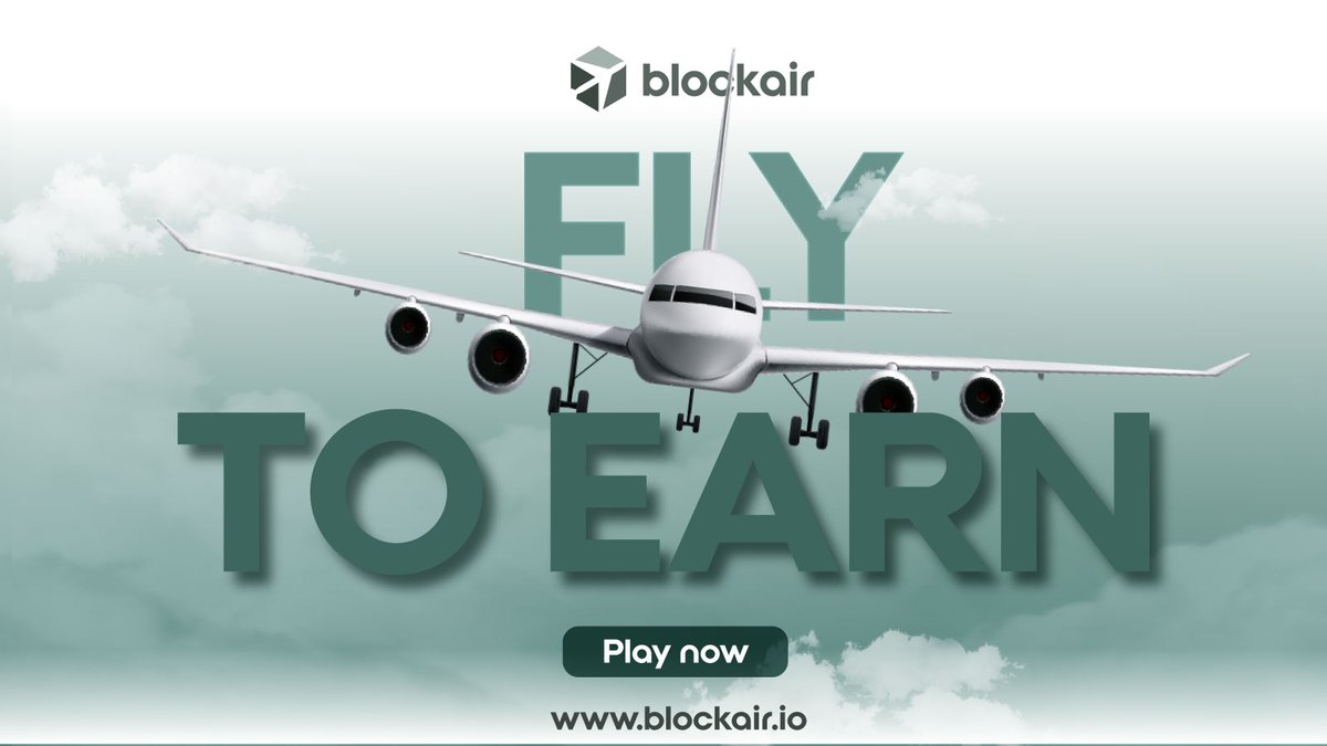 🎮 Most P2E games promise the moon.
Then crash when their tokens do.

BlockAir redefines value where you fly missions, earn $USDT, and keep your progress real✈️

👉blockair.io

#BlockAir #CryptoGaming #DeFi #USDT #Web3