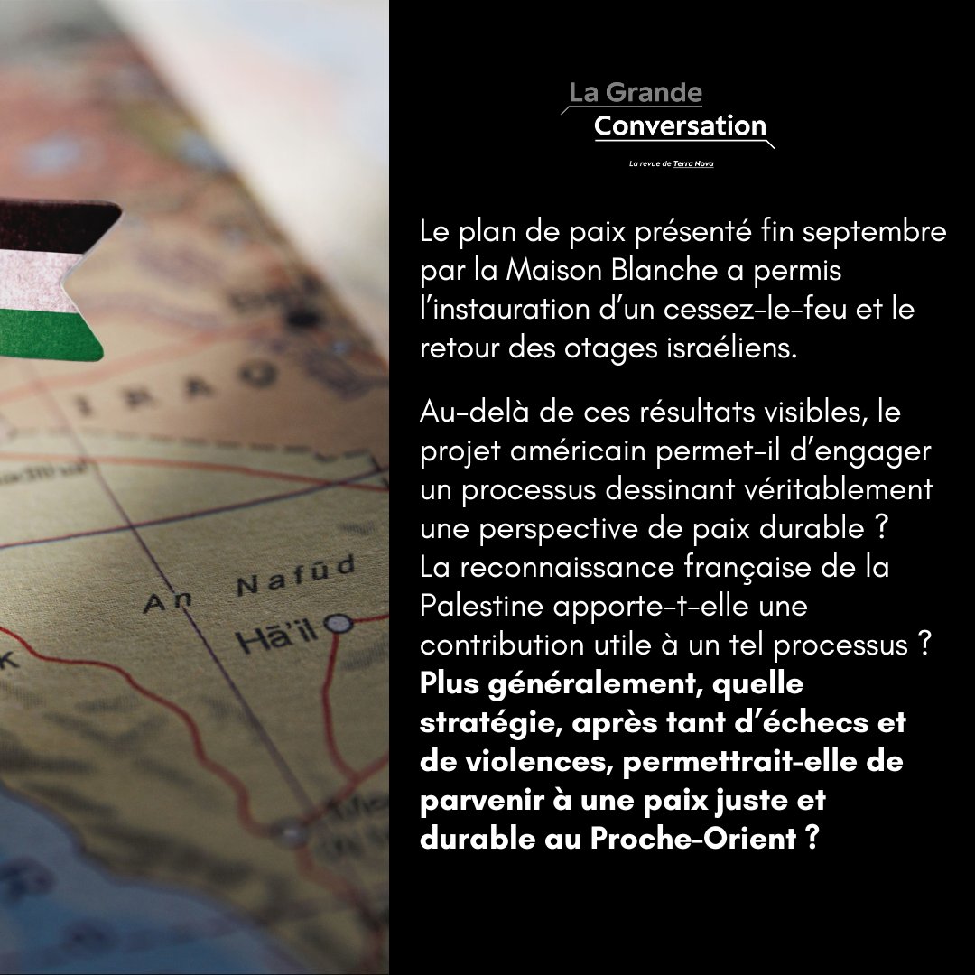 🇵🇸🇮🇱 Israël-Palestine : dialogue, reconnaissance, contrainte… des voies vers la paix ?

👉 Retrouvez l'échange entre <a href="/helkaroui/">Hakim El Karoui</a> et Hubert Védrine dans notre revue La Grande Conversation : lagrandeconversation.com/monde/israel-p…