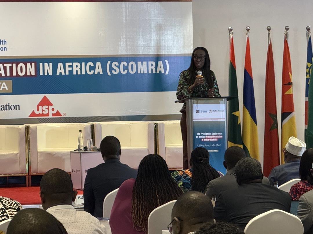 AU_AMA_'s tweet image. &quot;Africa’s regulatory future is here! From AVAREF to AMRH to AMA – we are building a united, world-class system for safe, quality medicines.&quot; – H.E. Dr Delese Mimi Darko
#AMA #SCoMRA7 #HealthSecurity #AfricaUnites