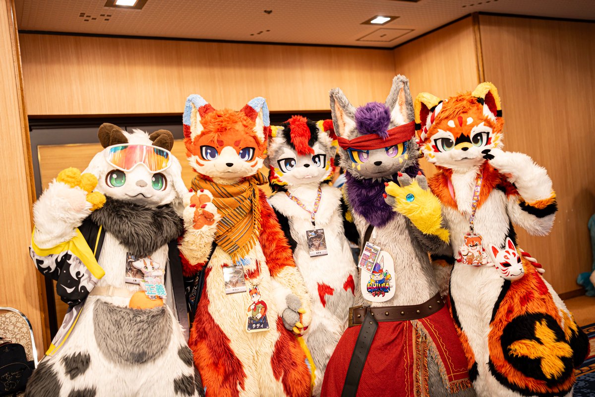 📷️：<a href="/Nekoi_Ruka/">おふとん在住無職🐱</a>
#Furmony
#Kemocon18