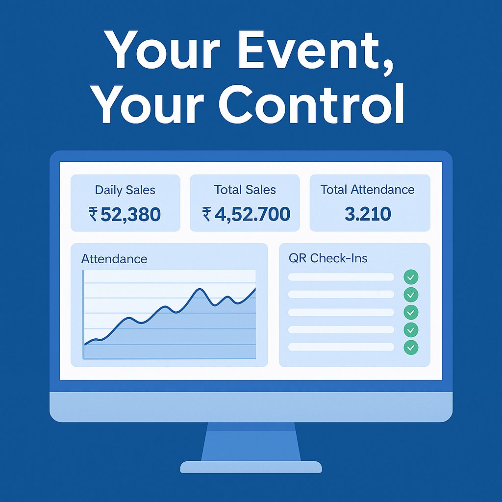 ajoyghosh169138's tweet image. Your Event, Your Control

From daily sales to total attendance — stay in command of every detail.
Manage, verify, and report in one place.
#TicketLine #EventAnalytics #SmartTicketing #QRTicketing #EventDashboard #EventTech