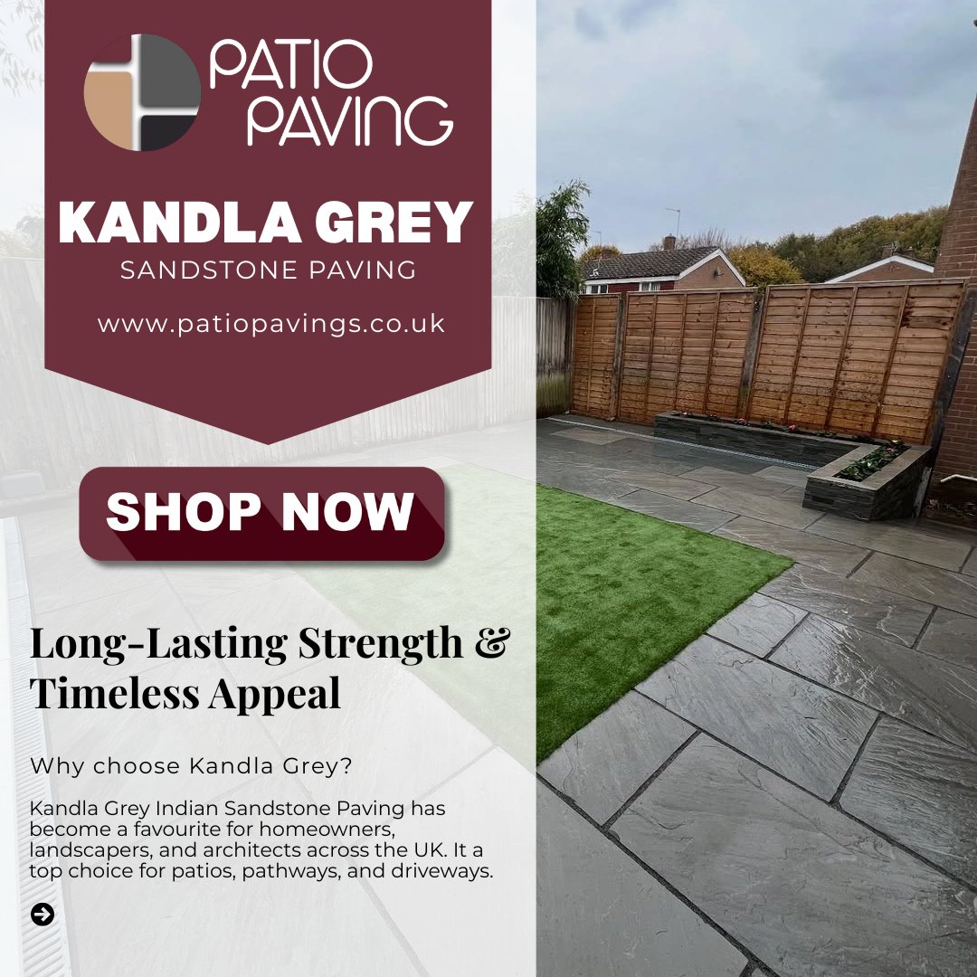 Patiopavings's tweet image. Amazing work of our landscaping clients, featuring our Kandla Grey Sandstone Paving. 

Kandla Grey -patiopavings.co.uk/product/kandla…

#Kandlagrey #stonecladding #landscaper #landscaping #gardening #sandstone #paving #PatioPaving