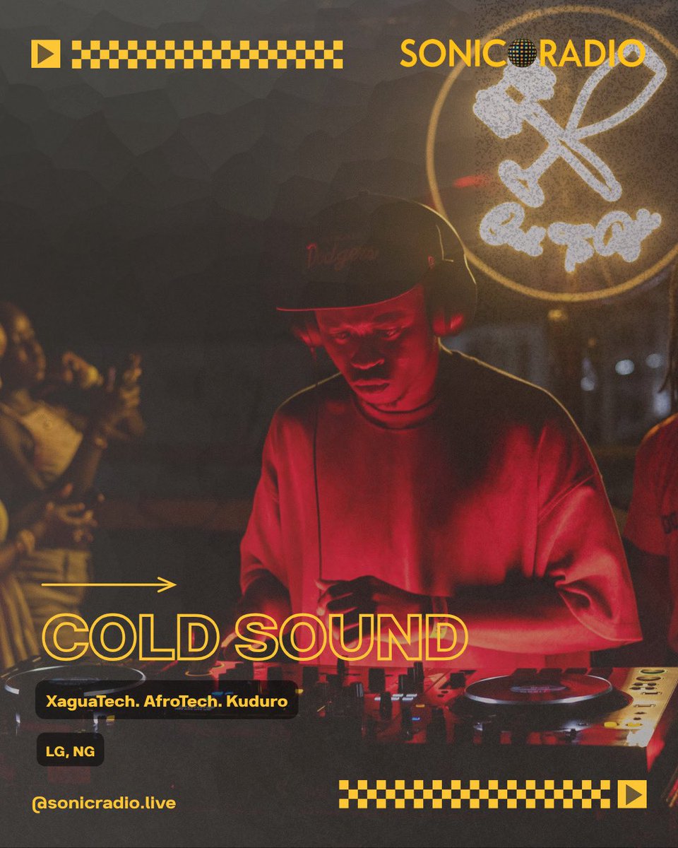 TechKamba's tweet image. Hi guys, Going live on Sonic Radio today at 3PM WAT 📡

For me, DJing is about connection, finding groove in uneven rhythms and emotion in the spaces where tradition meets experimentation.