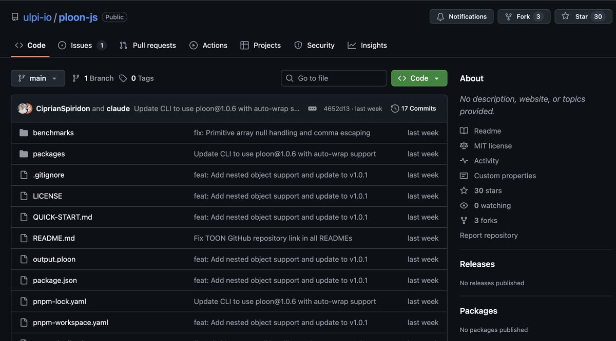 <a href="/Ploon_AI/">PLOON</a> is 1 week old and already got 30 stars on Github. Thanks to everyone who has been using it and for all your feedback 👏